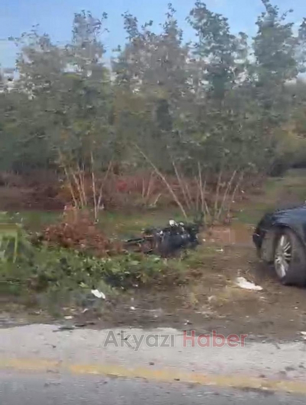 Motosikletli genç kazada hayatını kaybetti