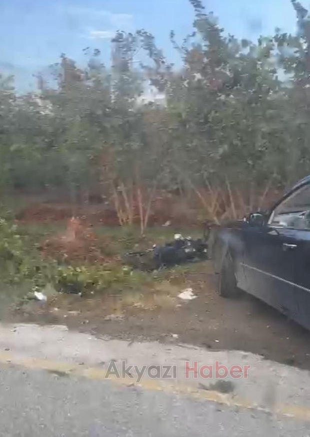 Motosikletli genç kazada hayatını kaybetti