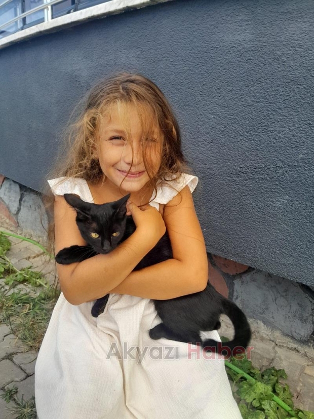 Açlıktan ölmek üzere olan kediyi kurtardı