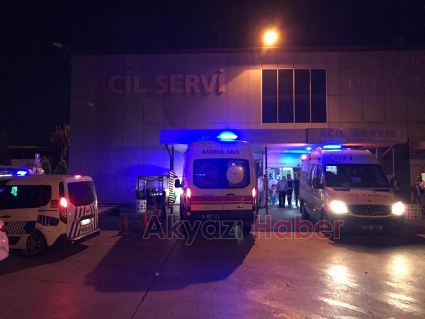 Akrabasını bıçakladı