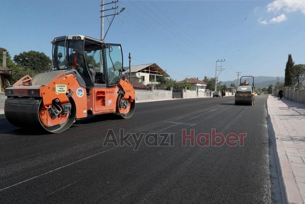 Karapürçek yolu asfaltlandı