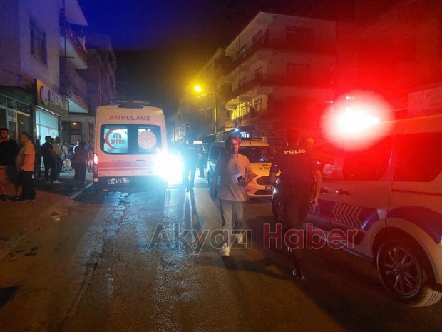 Akyazı'da bıçaklı kavga 1 ağır yaralı