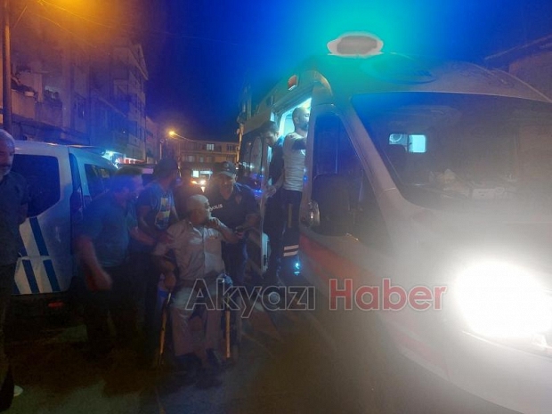 Akyazı'da bıçaklı kavga 1 ağır yaralı