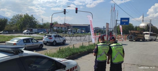 Jandarmadan dronlu trafik denetimi