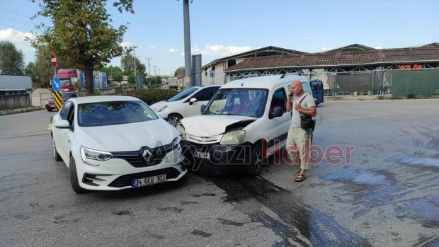 Kaza ucuz atlatıldı