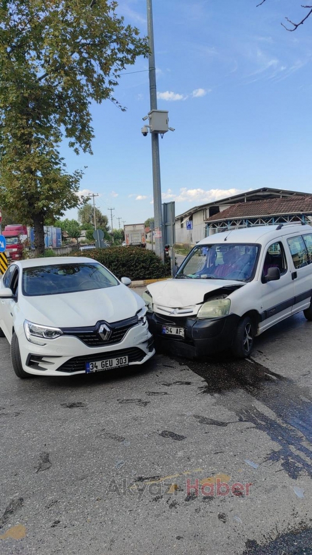 Kaza ucuz atlatıldı