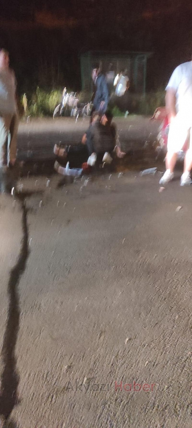 Taşburun yolunda zincirleme kaza yaralılar var