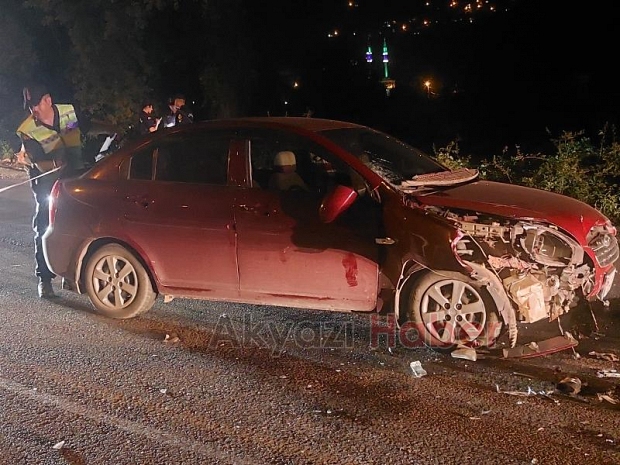 Taşburun yolunda zincirleme kaza yaralılar var