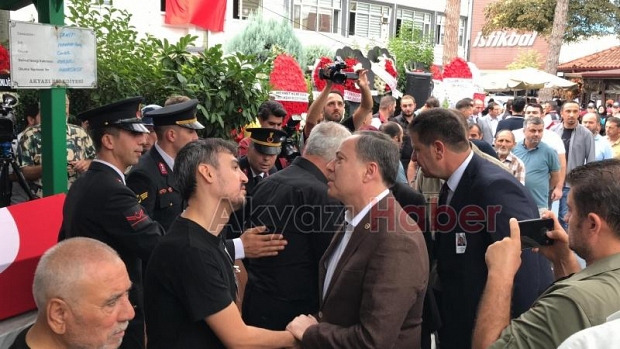 Şehit Astsubay Mehmet Fatih Çangır toprağa verildi
