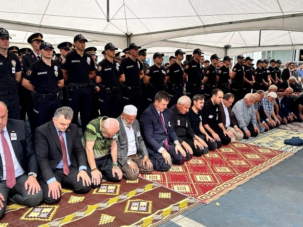 Şehit Astsubay Mehmet Fatih Çangır toprağa verildi