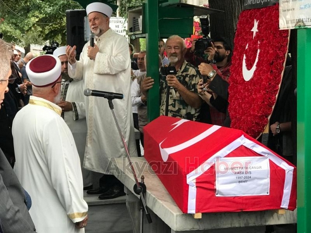 Şehit Astsubay Mehmet Fatih Çangır toprağa verildi