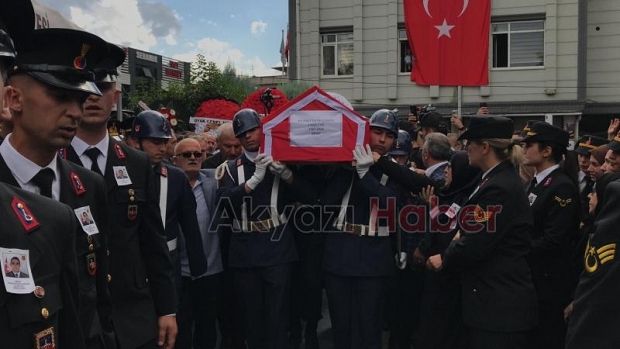 Şehit Astsubay Mehmet Fatih Çangır toprağa verildi