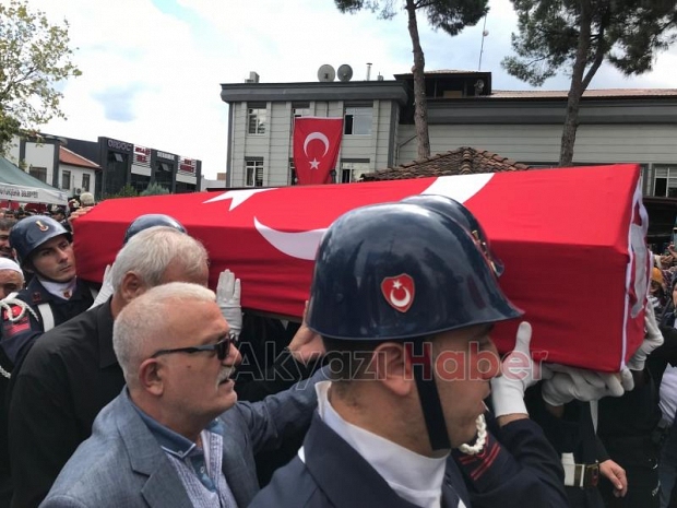 Şehit Astsubay Mehmet Fatih Çangır toprağa verildi