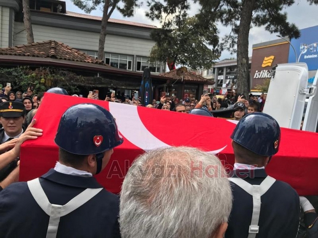 Şehit Astsubay Mehmet Fatih Çangır toprağa verildi