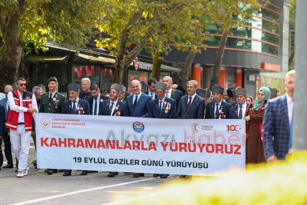 Sakarya'da Gaziler Günü törenle kutlandı
