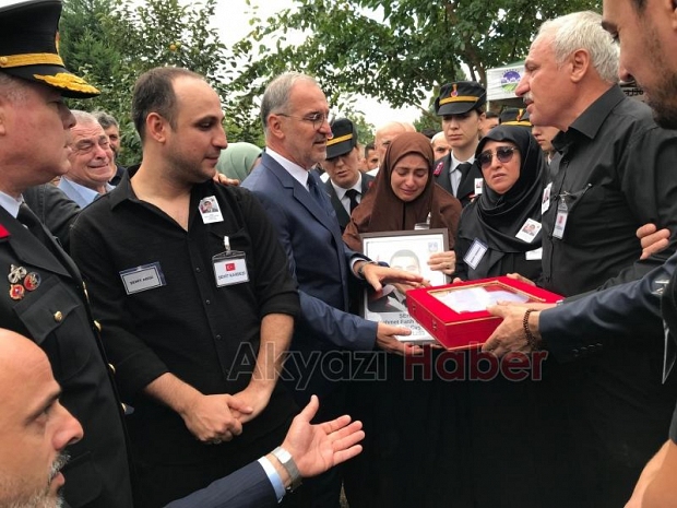 Şehit Astsubay Mehmet Fatih Çangır toprağa verildi
