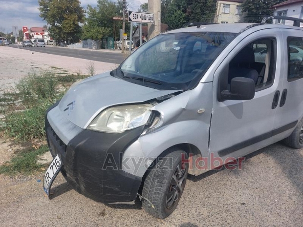 Akyazıda feci kaza kamerada