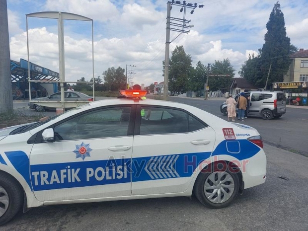 Akyazıda feci kaza kamerada