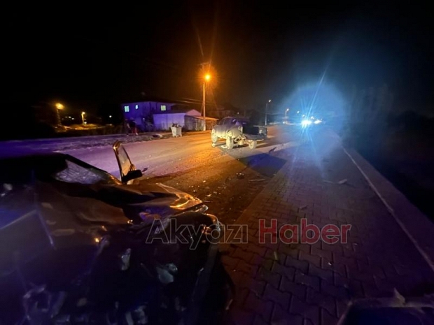 Küçücek Kavşağı'nda kaza: 1 yaralı