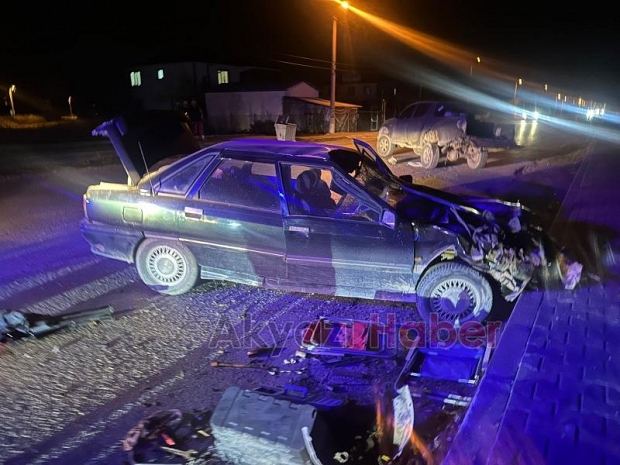 Küçücek Kavşağı'nda kaza: 1 yaralı