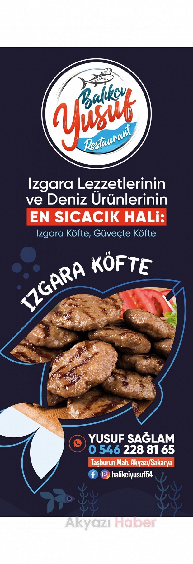 Taze Balık, Sıcak Izgara, Lezzetin Adresi Balıkçı Yusuf'ta