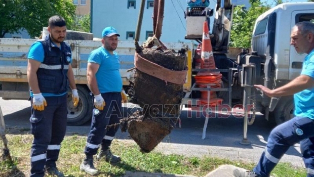 Yağmursuyu hattından çıkanlar şok etti