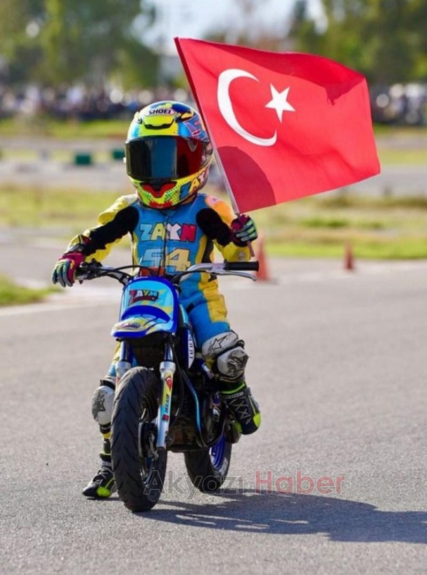 Zayn rüzgarı: Beş yaşında şampiyon