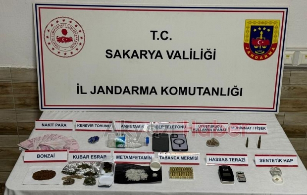 Karasu'da uyuşturucu operasyonu