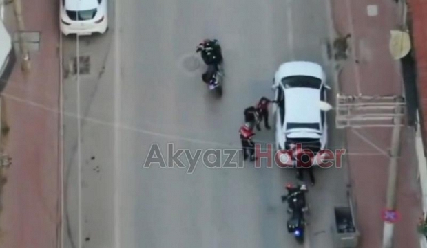Sakarya'da aranma kaydı girildi, 1 dakika sonra Ordu'da yakalandı