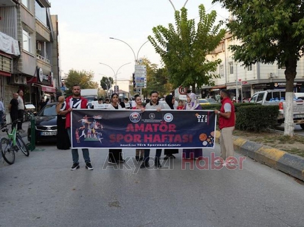 Akyazı'da Amatör Spor Haftası kutlandı