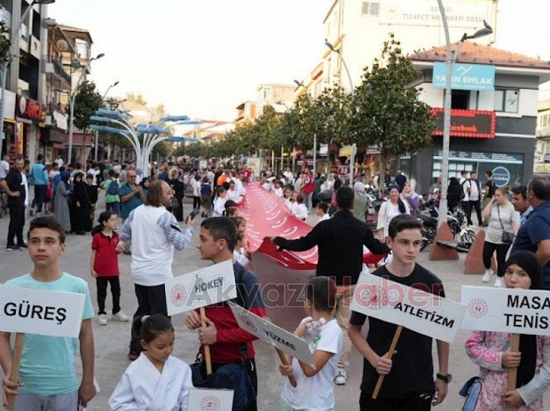Akyazı'da Amatör Spor Haftası kutlandı