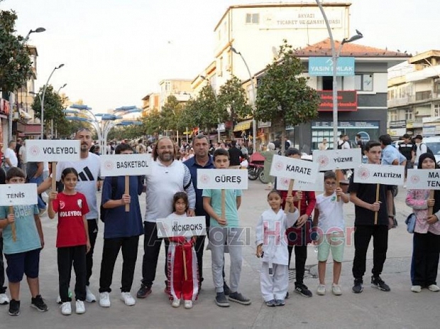 Akyazı'da Amatör Spor Haftası kutlandı