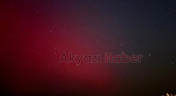 Kuzey ışıkları Karasu ve Kocaali'den gözlendi