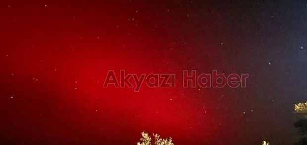 Kuzey ışıkları Karasu ve Kocaali'den gözlendi