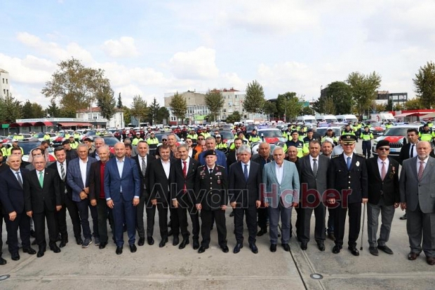 Sakarya da emniyet güçlerine 3 yeni araç