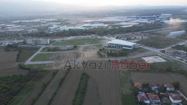 Akyazı'nın yeni gözde yerleşim yeri KYK bölgesi Yüzlerce daire yapılıyor