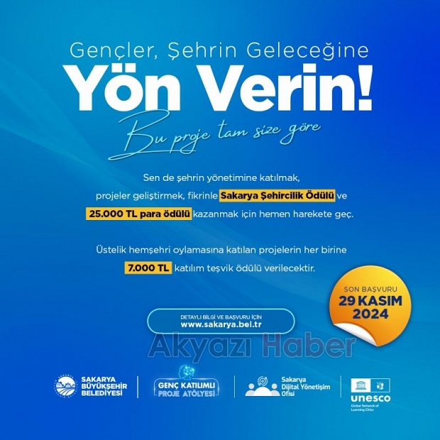 Sakarya'da Genç Katılımlı Proje Atölyesi yarışması