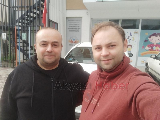 Depremzede çiftten SAKTİM'e ziyaret