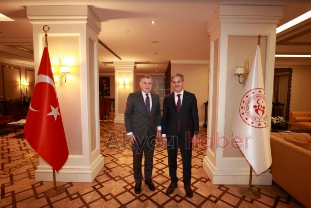 Yusuf Alemdar Cumhurbaşkanı ile görüştü