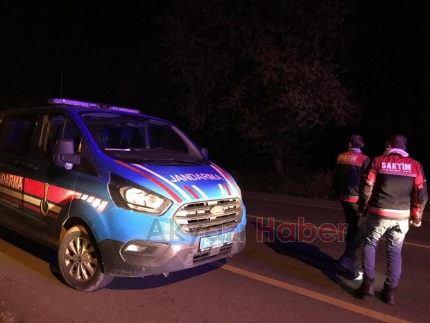 Alkollü motosikletli kaza yaptı