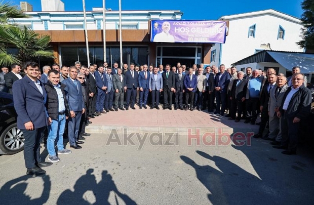 AK Parti Akyazı yönetimi belli oldu