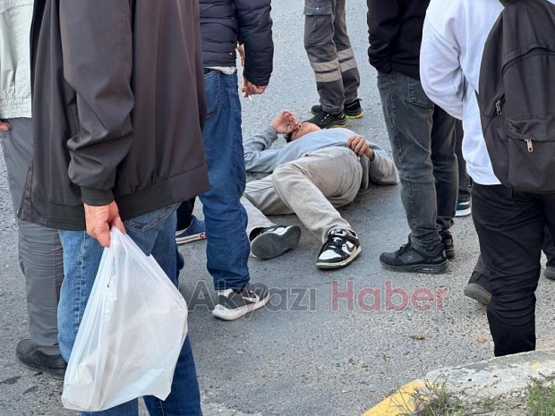 Kamyonet ile motosiklet çarpıştı: 2 yaralı