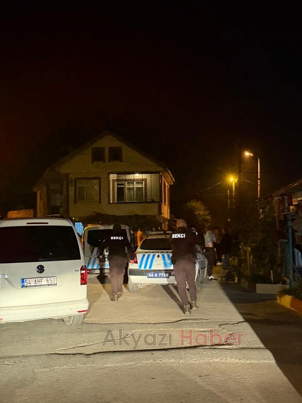 Akyazı'da kavga biri bekçi 3 yaralı