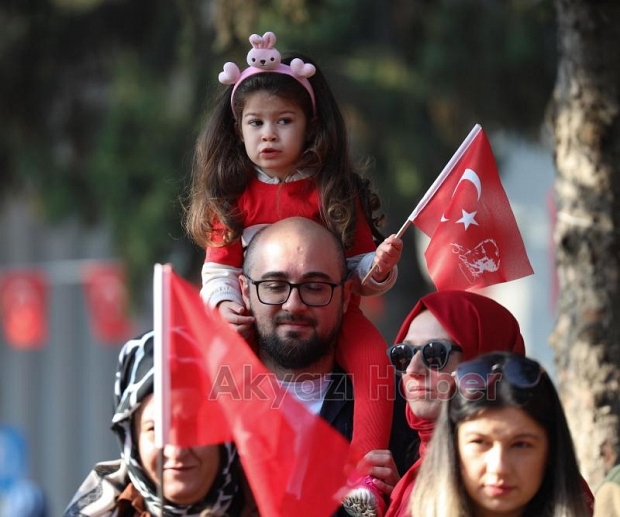 Cumhuriyet Bayramı Sakarya'da coşkuyla kutlandı