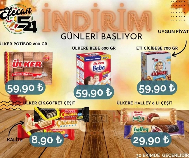 EfeCan54 İndirim Günleri Başlıyor!