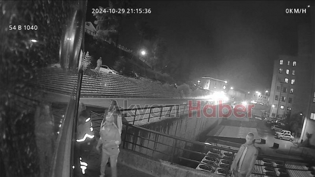 Yolcu otobüsündeki can seferberliği anbean kamerada