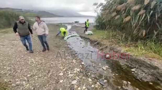 Sapanca Gölü ne akaryakıt aktı