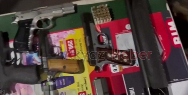Ruhsatsız silah taşıyanlara operasyon