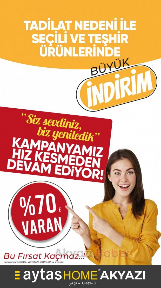Kaçırılmayacak Fırsatlar İçin Aytaş Home’a Gelin!