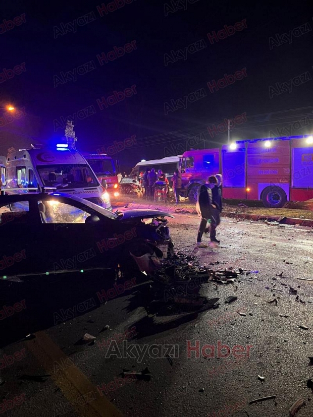 Yenikent yolunda can pazarı 1 ölü 3 yaralı